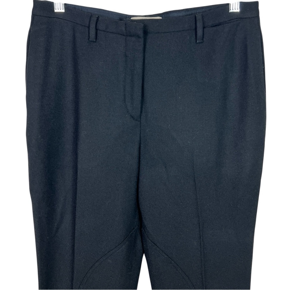 Prada Black Virgin Wool Blend Equestrian Riding Pants Size 8 Made in Italy - Picture 3 of 14